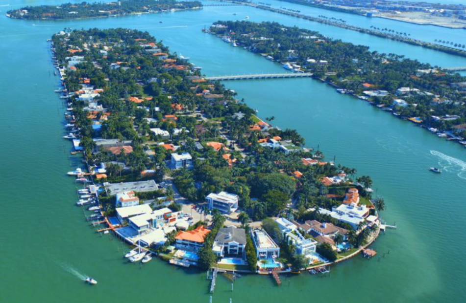 hibiscus island es una comunidad muy especial dentro de miami beach